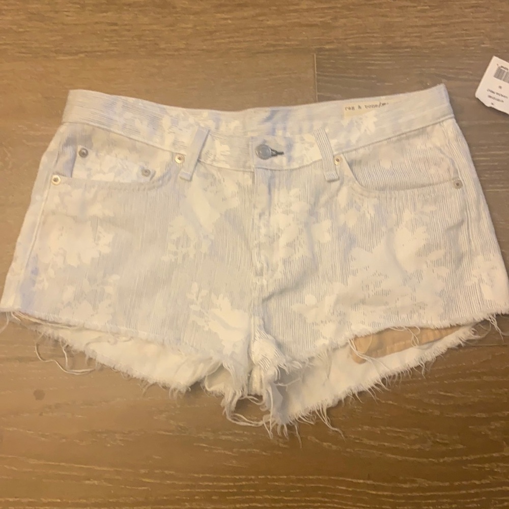 NWT Rag & Bone Kahuna Jean Denim Shorts 30 Medium